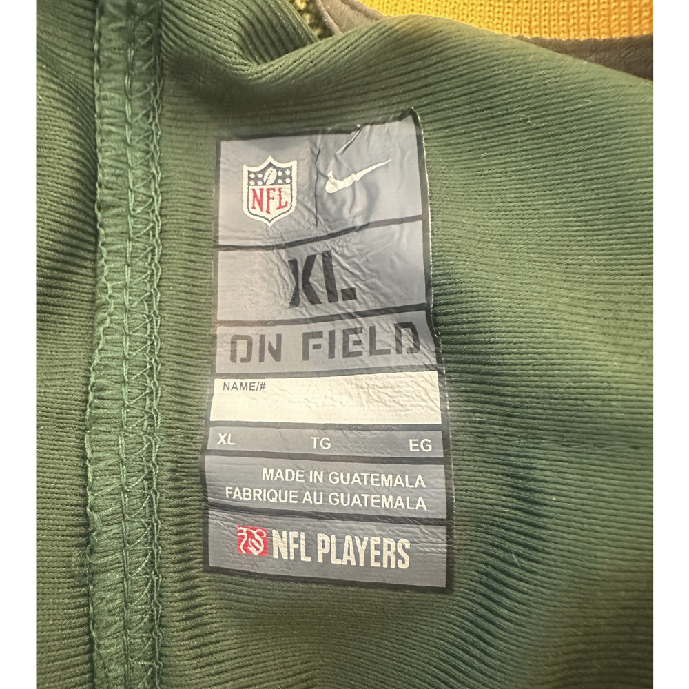 NWT Nike Green Bay Packers 17 Davante Adams 100th Season Anniv Limited Jersey XL - Picture 4 of 8